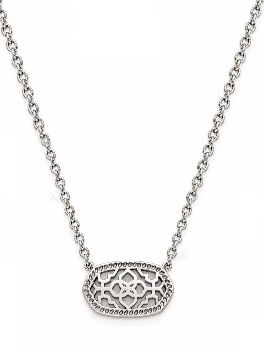 KENDRA SCOTT • Silver Filigree Dollie Necklace